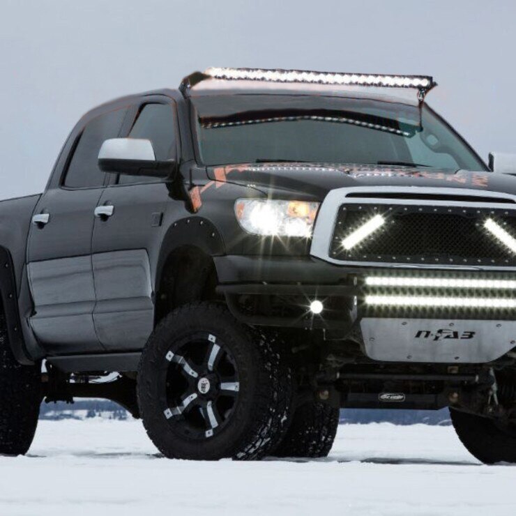 Toyota Tundra 0713 LED Front Parking Light Upgrade HR